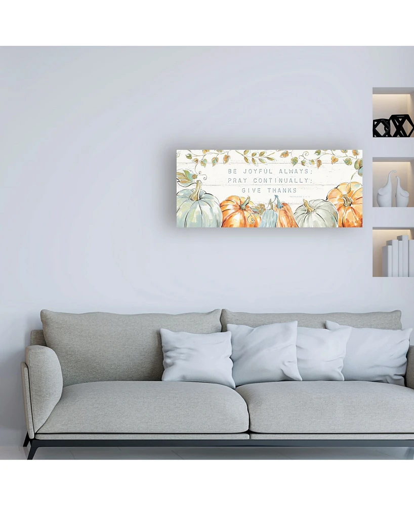 Daphne Brissonnet Pumpkin Patch Xv Canvas Art