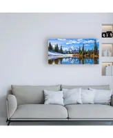 Michael Broo Mt. Rainier Vista Canvas Art - 19.5" x 26"