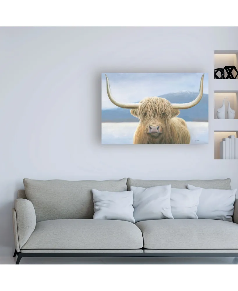 James Wiens Highland Cow Canvas Art
