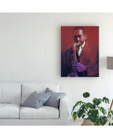 David Lloyd Glover Coltrane Canvas Art - 37" x 49"