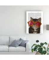 Fab Funky Kitten in Star Sunglasses Canvas Art