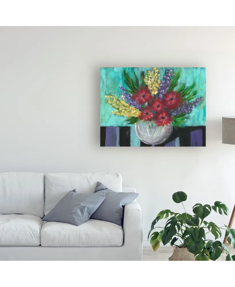 Regina Moore Early Summer Blooms Ii Canvas Art