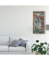 Carolee Vitaletti Watchful Heron I Canvas Art - 20" x 25"