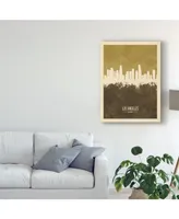 Michael Tompsett Los Angeles California Skyline Canvas Art