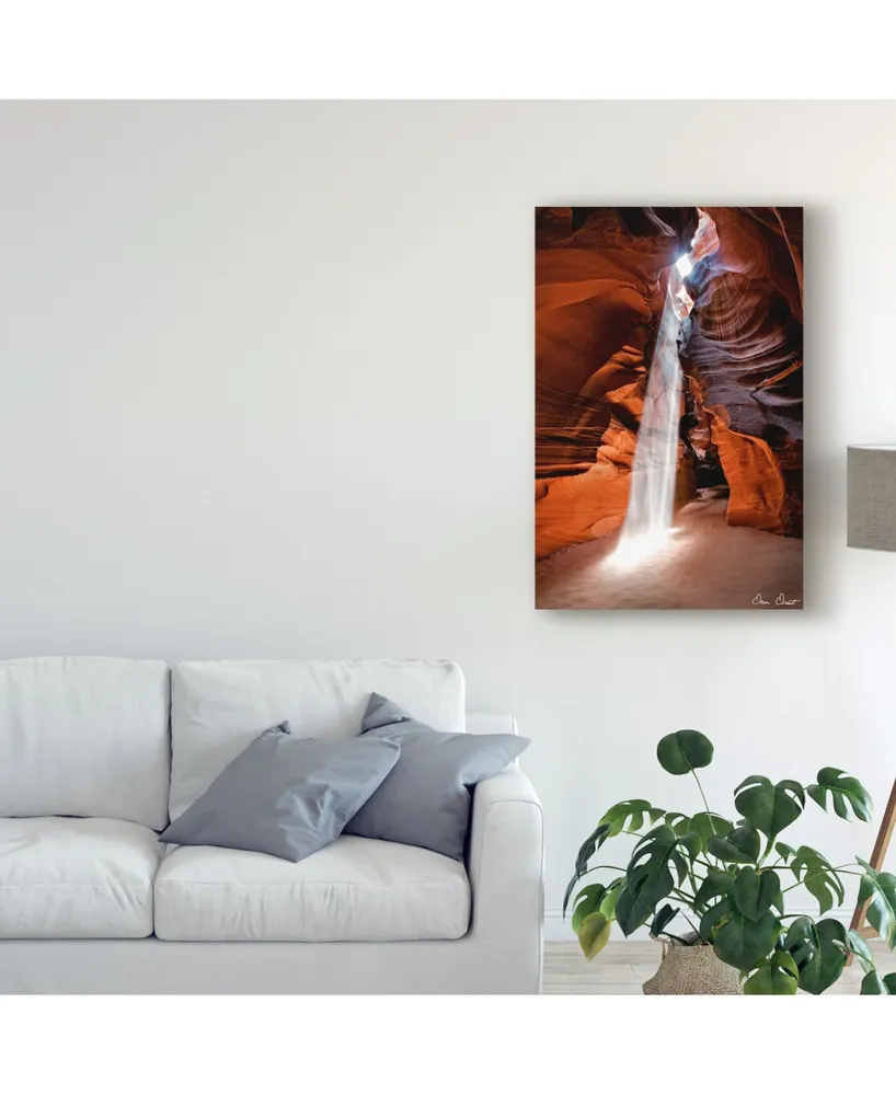 David Drost Sun Shining Through Canyon I Canvas Art - 20" x 25"