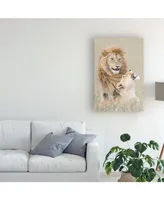 Muriel Vekemans Lion Lover Canvas Art - 20" x 25"