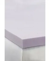 Rio Home Fashions Loftworks 2" Lavender Infused Deep Sleep Therapy Extra Soft Mattress Foam Topper