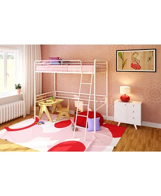 EveryRoom Tiana Twin Metal Loft Bed