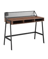 Walker Edison Mesh Back Writing Desk