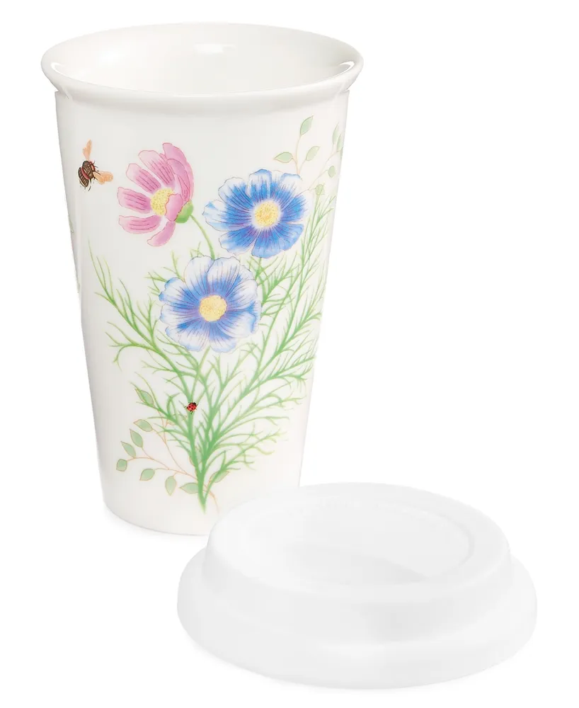 Lenox Butterfly Meadow Flutter Thermal Travel Mug, Created for Macy's