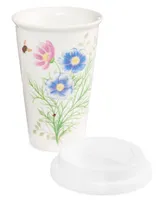 Lenox Butterfly Meadow Flutter Thermal Travel Mug, Created for Macy's