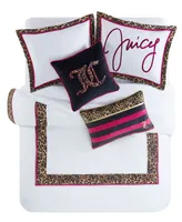 Juicy Couture Monica Leopard Reversible Comforter Sets