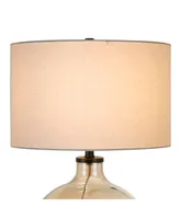 Hudson & Canal Laelia Table Lamp In Luster Glass