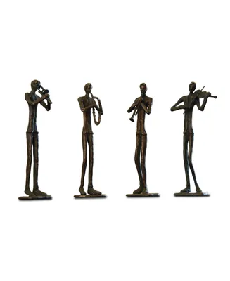 Spi Home Jazzy Quartet Sculpture- Set of 4