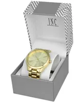 I.n.c. International Concepts Women's Gold-Tone Bracelet Watch 42mm, Created for Macy's