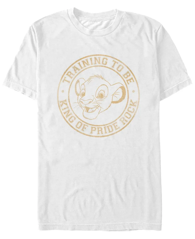 Disney Men's Lion King Simba Training Short Sleeve T-Shirt