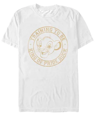 Disney Men's Lion King Simba Training Short Sleeve T-Shirt