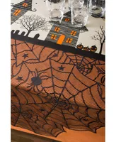 Design Imports Haunted House Table Runner