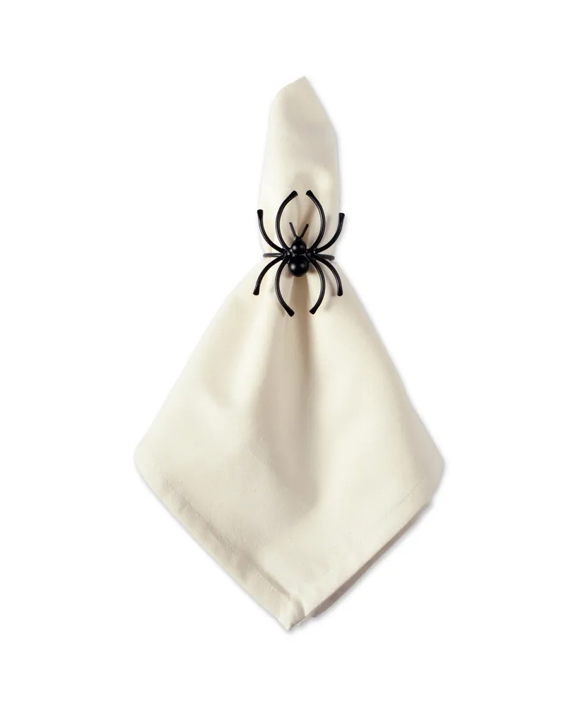 Design Imports Spider Napkin Ring Set