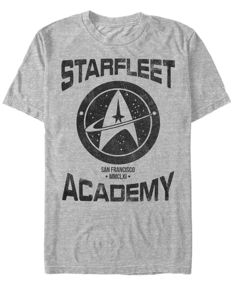 Star Trek Men's Starfleet Academy Complete Insignia Short Sleeve T-Shirt