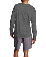Champion Men's Script-Logo Long Sleeve Tshirt