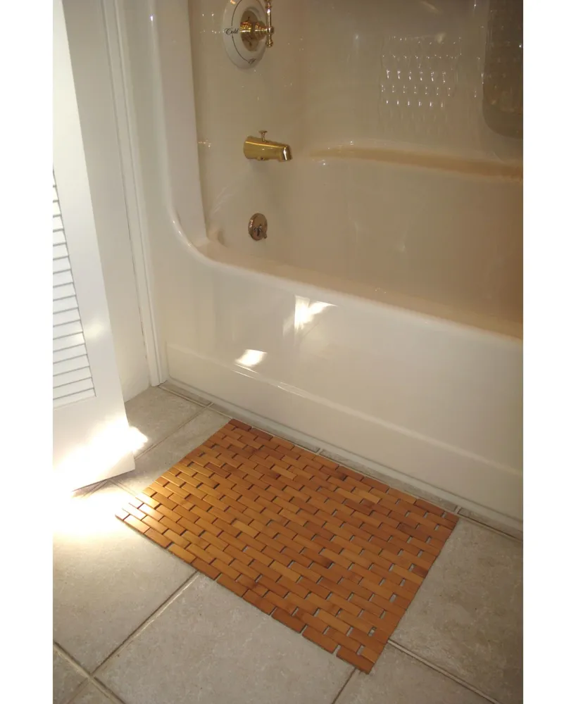Redmon Bamboo Spa Style Shower Mat