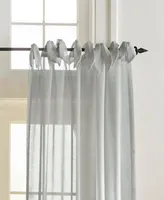 Vienna Tie Top Sheer Window Curtain Collection
