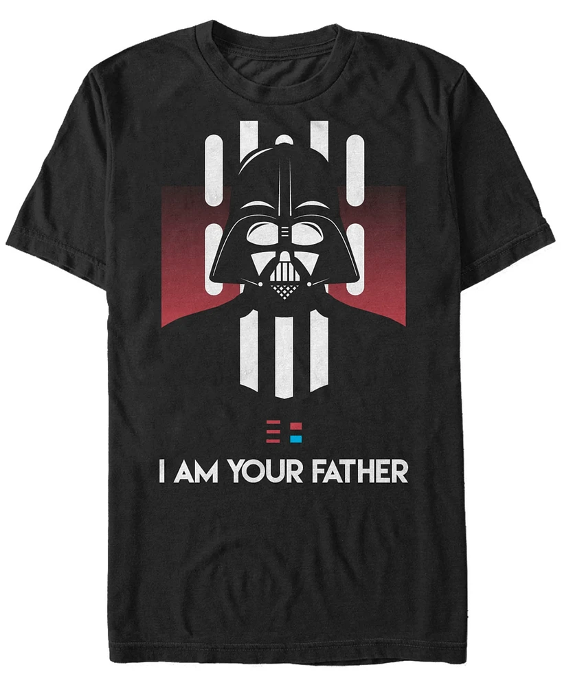 Star Wars Men's Classic Darth Vader I Am Your Father Short Sleeve T-Shirt