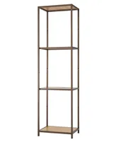 Trinity 4-Tier Bamboo Shelving Tower