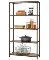 Trinity -Tier Bamboo Shelving Rack