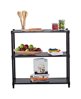 Trinity 3-Tier Slat Shelving Rack