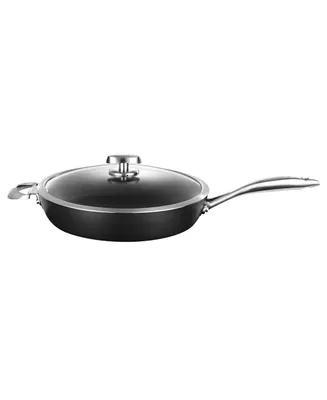 Scanpan ProIQ 3.8 qt, 4.0 L, 12.5", 32cm Covered Saute Pan Induction Suitable Nonstick Frypan, Black