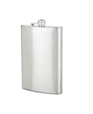 True Brands Stainless Steel Flask, 10 Oz