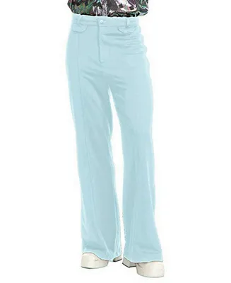 BuySeasons Men's Disco Pants Powder Blue