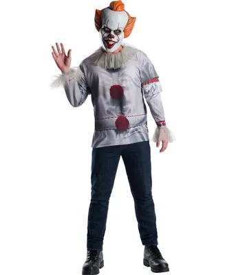 BuySeason Men's It Movie Pennywise Costume Top