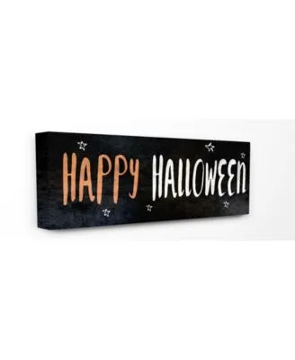 Stupell Industries Happy Halloween Spooky Stars Art Collection