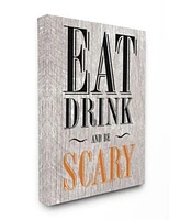 Stupell Industries Eat Drink Be Scary Art Collection