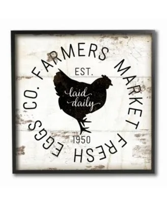 Stupell Industries Fresh Egg Co Vintage Inspired Sign Wall Art Collection