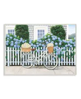 Stupell Industries Cape Cod Daisy Bike Wall Plaque Art, 10" x 15"