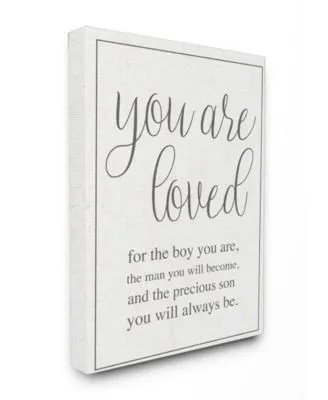 Stupell Industries You Are Loved Art Collection