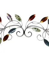 Stratton Home Decor Multi Leaf Scroll Wall Decor