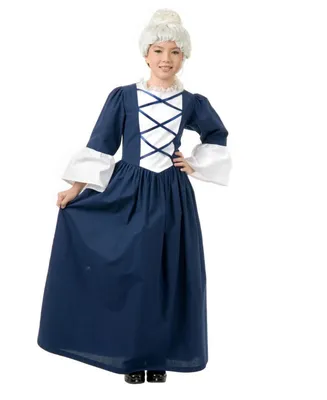 BuySeasons Big Girl's Martha Washington Child Costume