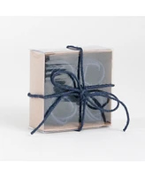 Saro Lifestyle Braided Jute Napkin Ring, Set of 4