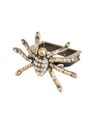 Saro Lifestyle Spider Napkin Ring, Set of 4