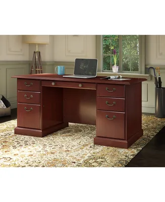Kathy Ireland Home by Bush Furniture Bennington Manager's Desk