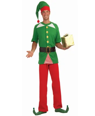 Buy Seasons Men's Jolly Elf Costume