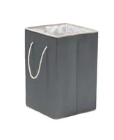 Honey Can Do Resin Clothes Hamper, Gray