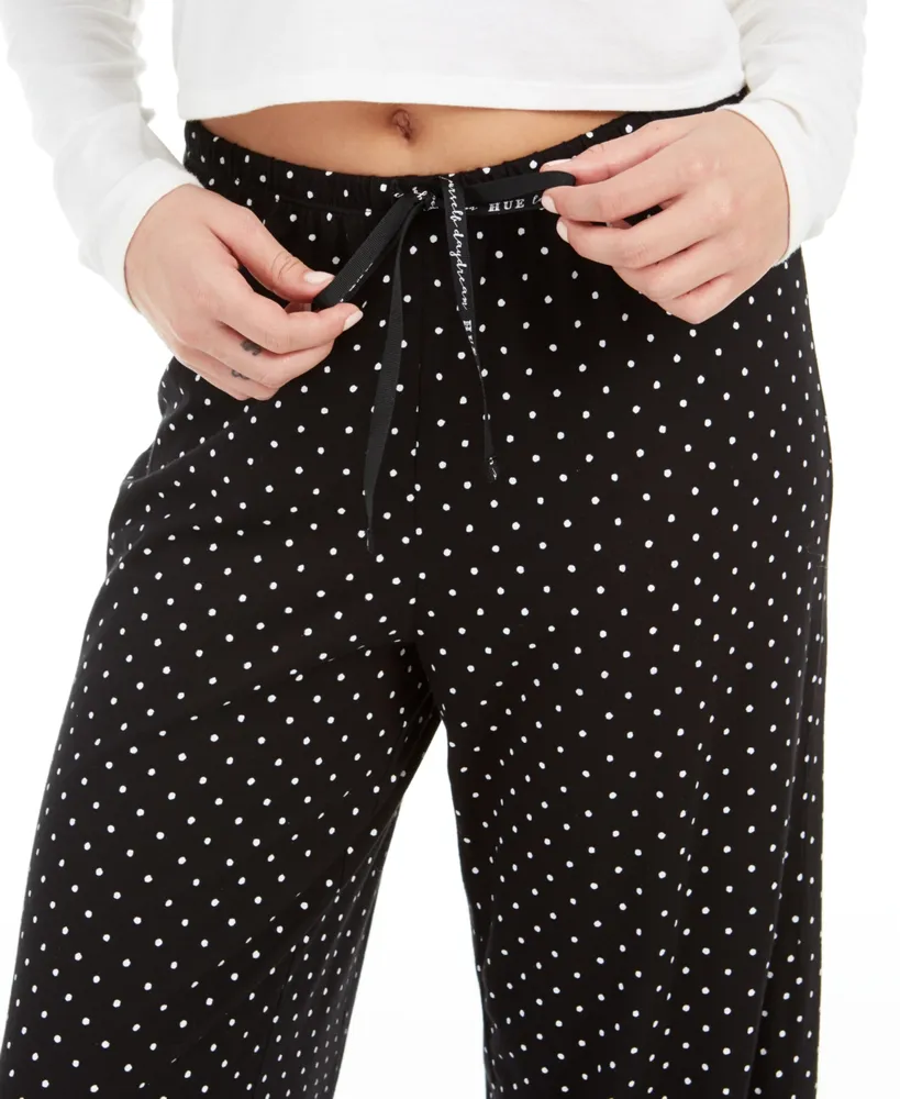 Hue Women's Sleepwell Printed Knit Pajama Pant made with Temperature Regulating Technology