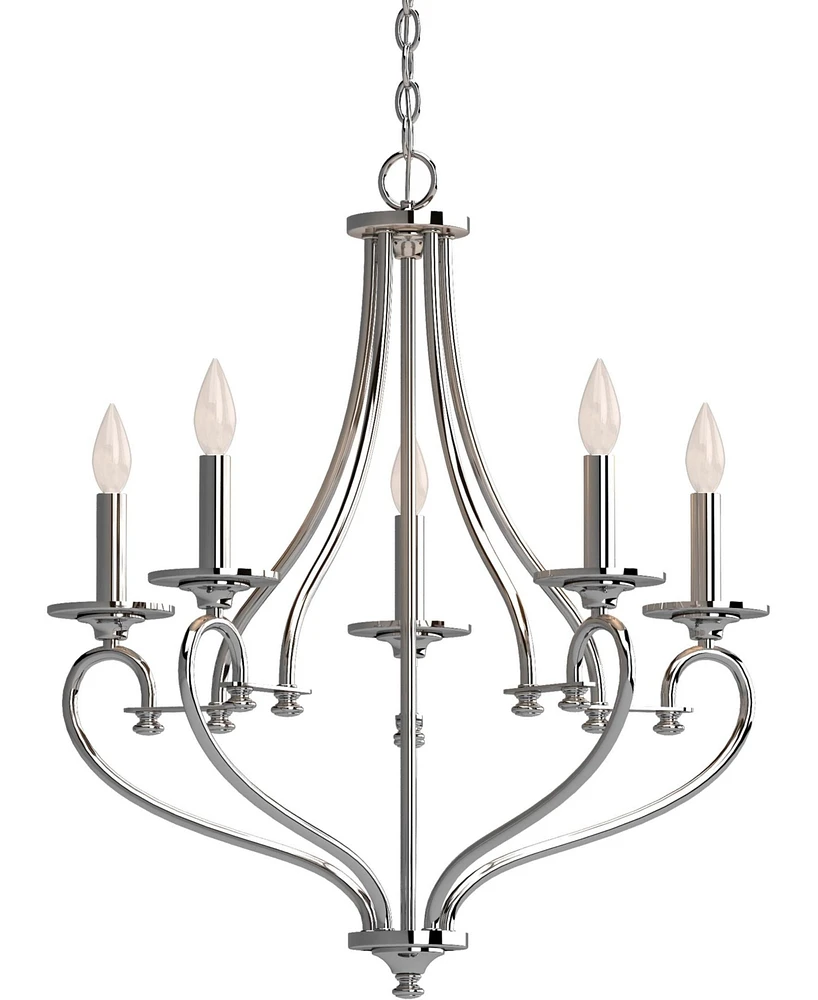 Volume Lighting Tes 5-Light Hanging Chandelier