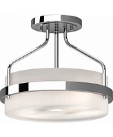 Volume Lighting Emery 2-Light Semi-Flush Mount Ceiling Fixture